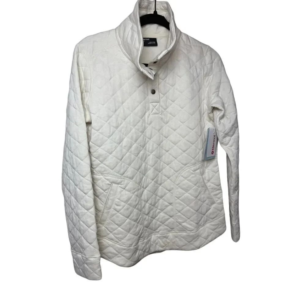 NWT Marmot Roice Pullover in Turtledove Heather Sz. S - Picture 3 of 8